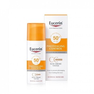 Eucerin Sun Photoaging Control CC Tinted Cream Medium SPF50+ 50ml