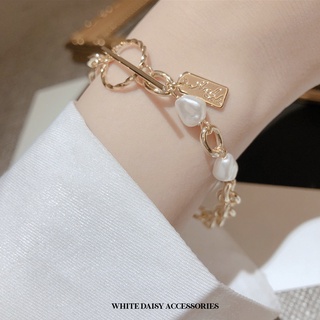 Rita Pearls Bracelet สร้อยข้อมือ เครื่องประดับแฟชั่น#WD190