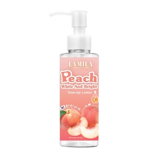 Lamila Peach White and Bright Tone Up Lotion 250g.