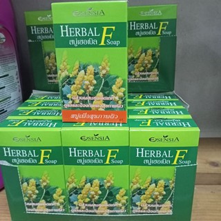 สบู่ herbal F soap สบู่เพื่อสุขภาพผิวขนาด 80 กรัม