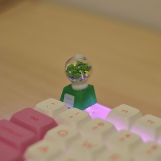 คีย์แคป Gumball Machine Lucky Clover Keycap