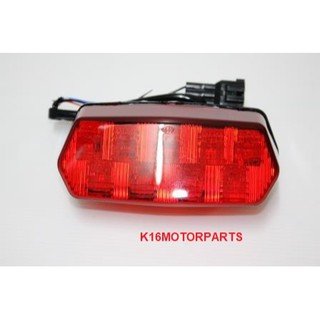 ไฟท้าย ชุด เพชร (เเดง) LED รุ่น MSX 125 ปี 2013 พร้อมขั้วไฟเเละหลอดไฟ/4631-092-ZR