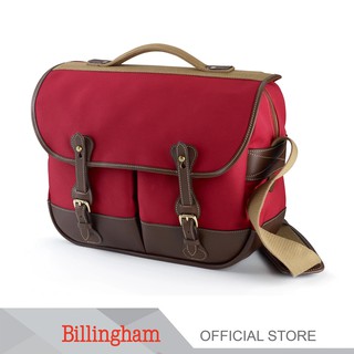 Billingham รุ่น Eventer - Burgundy Canvas / Chocolate leather - กระเป๋ากล้อง