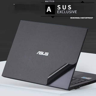 สติกเกอร์ผิวด้าน สีดําด้าน 3 ด้าน 14 นิ้ว 15.6 นิ้ว 13 นิ้ว สําหรับแล็ปท็อป ASUS zenbook Vivobook FX60 ZX60 FX63 FX80 fx86 FX505 FX506L FA506I FX553VD K45 X453M X455 K52 K55 K550 K46