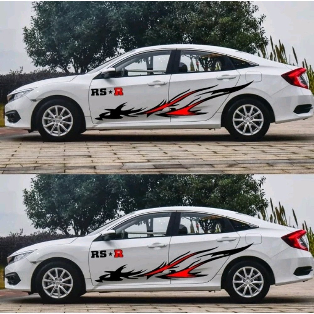 สติ๊กเกอร์แถบรายการรถ toyota ซีดาน vios สติ๊กเกอร์ alya agya xenia sirios terios pajero