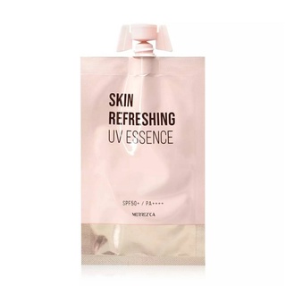 PBCOSMOSHOP Merrezca Skin Refreshing UV Essence SPF50+/PA++++ 5ml. เมอร์เรซกา เอสเซนส์ ครีมกันแดดเนื้อน้ำ