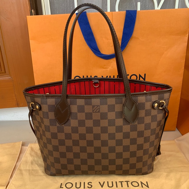 Used like new Lv neverfull pm damier ปี2013