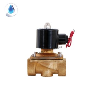 SafetyDrink Solenoid valve ทองเหลือง 1" UNIPURE AC220V