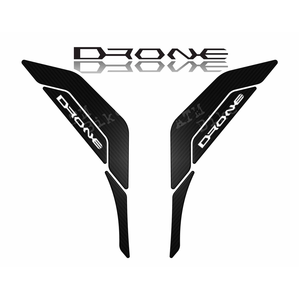 กันรอย GPX รุ่น DRONE สี เทา-ขาว #gpxdrone #กันรอยgpxdrone #ของแต่งgpxdrone #กันรอยdrone #กันรอยgpx