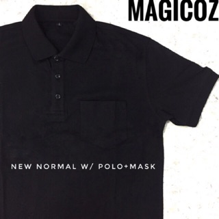 เคลียร์โกดัง เสื้อโปโลสุภาพแถมหน้ากาก คุ้มๆๆๆ New Normal w/ Polo+Mask