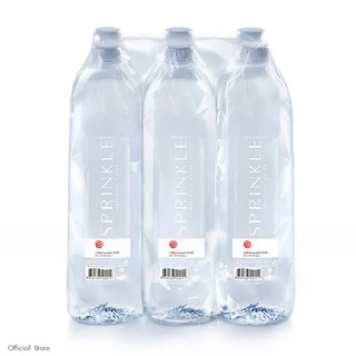 Sprinkle น้ำดื่มสปริงเคิล 1.5 ลิตร x 2 แพ็ก (12 ขวด) (ส่งกทม.)