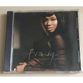 ซีดีซิงเกิ้ล ลิขสิทธิ์ มือ 2 สภาพดี...199 บาท “Brandy” ซิงเกิ้ล "Talk About Our Love” แผ่นหายาก Made in USA