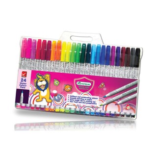 MASTERART Water Colour Pens ปากกาสีน้ำ ปากกาเมจิก  : 24 สี