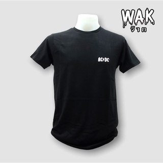 เสื้อยืดคอกลมเสื้อวง AC-DC ลิขสิทธิ์แท้100%S-5XL