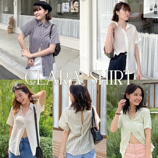 Choosedress A4629 Clara shirt เสื้อเชิ้ตรูดหลัง