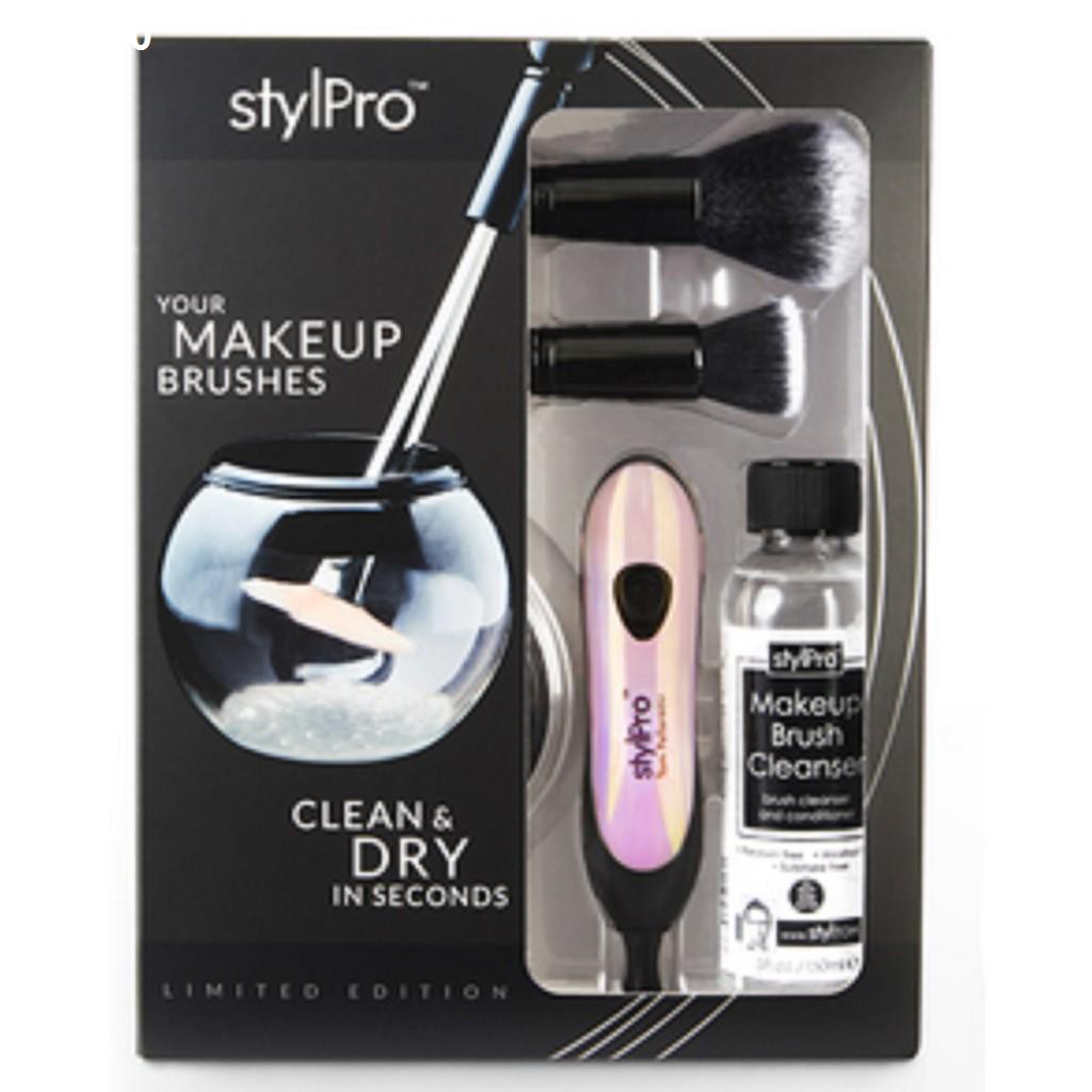 stylPro Makeup Brush Cleaner Pearlescent Set แถม น้ำยาล้างแปรง