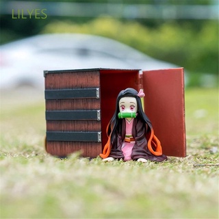 Lilyes โมเดลฟิกเกอร์ Pvc Kamado Nezuko Japanese Anime ของเล่นสําหรับเด็ก