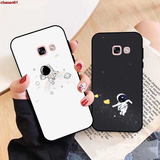 เคสมือถือซิลิโคนลายดาวสําหรับ Samsung A3 A5 A6 A7 A8 A9 Pro Star Plus 2015 2016 2017 2018 Htkra Pattern-4