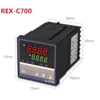 เครื่องควบคุมอุณหภูมิ AC 220V Oven Temperature Controller REX-C700 Thermocouple K Type Universal Input