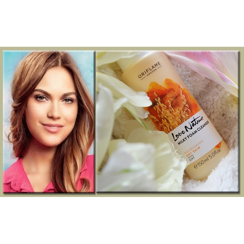 milky foam cleanser oriflame