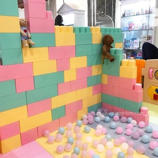 (ส่งด่วน) Haenim Toy บอลสีพาสเทลปลอดสารพิษ ขนาด 5.5 cm. (แพค 50 ลูก) ใส่บ่อบอลเด็ก สระน้ำเด็ก