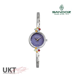 นาฬิกา SANDOZ รุ่น SD99263SS03 หน้าน้ำเงินเข็มเงิน สำหรับผู้หญิง