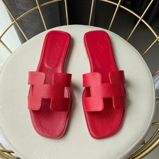 รองเท้าแตะ hermes sandal พร้อมส่ง หนังแกะแท้ เกรดออริจินอล อุปกรณ์ครบกล่อง