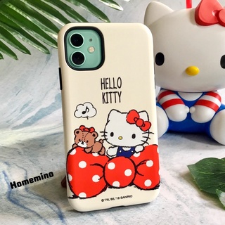 🌈 พร้อมส่ง ❤️ Sanrio Hello Kitty Bumper Case เคสคิตตี้ แบบกันกระแทก ลิขสิทธิ์แท้ (13 Pro Max)