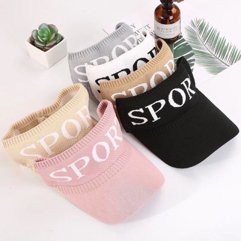 (shoptrangmon) SPORT หมวกเปิดบน