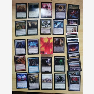 การ์ดพร็อกซี่ สีดํา สําหรับเล่น MTG 54 ชิ้น