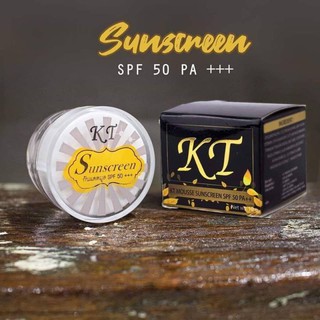 KT sunscreen ครีมกันแดด เคที ขนาด 10 กรัม (1 กระปุก)