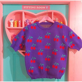 💜  Cherry sweater  💜