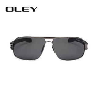 OLEY รุ่น Y1607 สี C02 แว่นตากันแดด แว่นตา แฟชั่น เลนส์ โพลาไรซ์ 100% ป้องกันแสงรังสี UV400 พร้อม กล่องเก็บอย่างดี