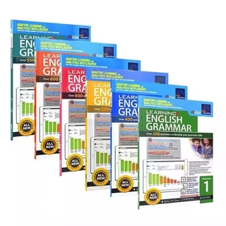 Learning English Grammar Workbook Set (6 books) SAP education