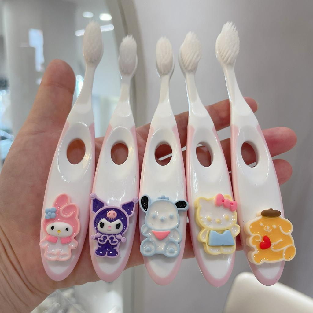 1-12 ปีขนแปรงนุ่มเด็กการ์ตูนแปรงสีฟันน่ารัก 3 ถึง 6 ปีกว่าชายหญิงทารกทําความสะอาดช่องปาก
