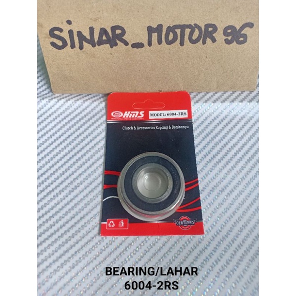 LAHAR BEARING 6004-2RS LAHAR WHEEL 6004-2RS คุณภาพสูง