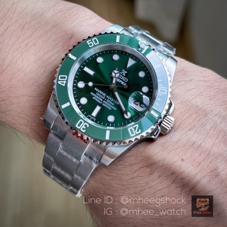 Seiko Modify Hulk💚หน้าปัดรุ่นใหม่ล่าสุด สวยกว่าเดิมไปอีกห้ามพลาด ระบบAutomaticเครื่องรุ่นใหม่ กระจกแซฟไฟร์