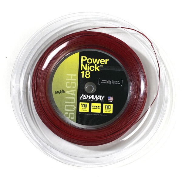 Ashaway PowerNick 18 Squash String 9 Meters (N0 Package)