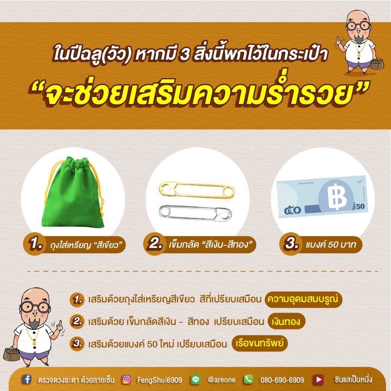พร้อมส่ง!! ถูกที่สุด!! ถุงเขียวเหนี่ยวทรัพย์ เสริมความร่ำรวย พร้อมคาถาเรียกทรัพย์ ถุงเขียว รับทรัพย์ปี 64