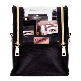 Browit Eyebrow Set บราวอิท น้องฉัตร เซ็ทคิ้วปัง - เซ็ทตาปัง (1เซ็ท)