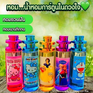 !Hot!! น้ำหอมสเปรย์กลิ่น การ์ตูนให้เลือก 4 กลิ่น ขนาด35ml.