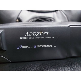 กล่องซีดี ADDZEST CDC605 Digital audio 6Disc CD changer สินค้านำเข้าJapan แท้