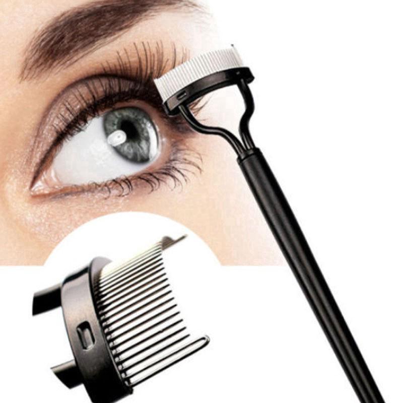 Beauty Makeup Eyelash Metal Brush Comb Lash Separator Mascara Lift Curl Tool