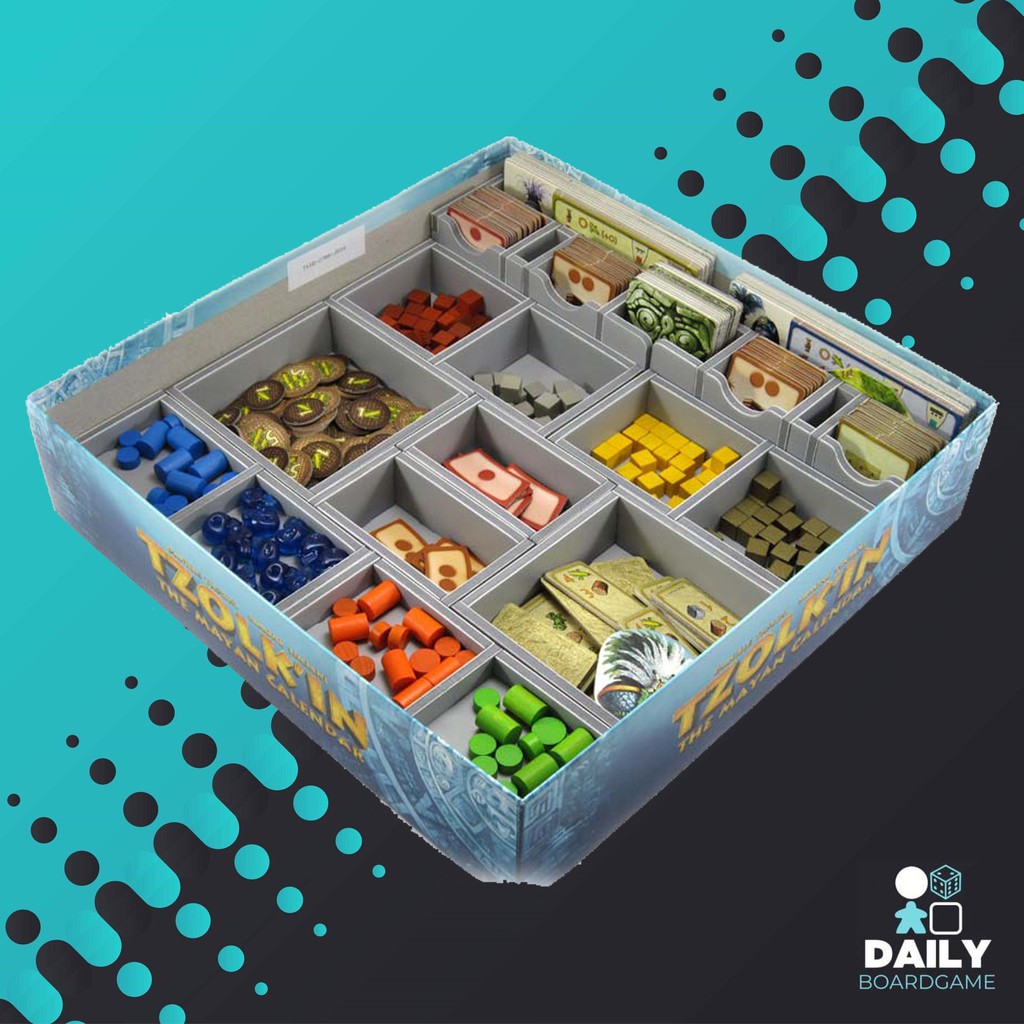 Box Insert: Tzolkin + Tribes & Prophecies Expansion(Folded Space) [Accessory]