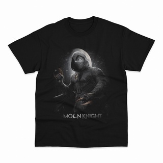 เสื้อยืดผ้าฝ้าย เสื้อเชิ้ต ลายภาพยนตร์ Marvel Movie 5 Moon Knight