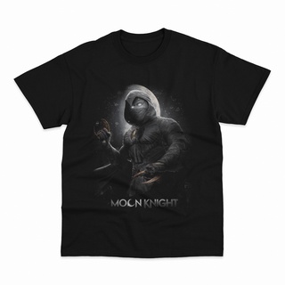 ผ้าฝ้ายคอกลมเสื้อเชิ้ต ลายภาพยนตร์ Marvel Movie 5 Moon Knightfrom S-4XL