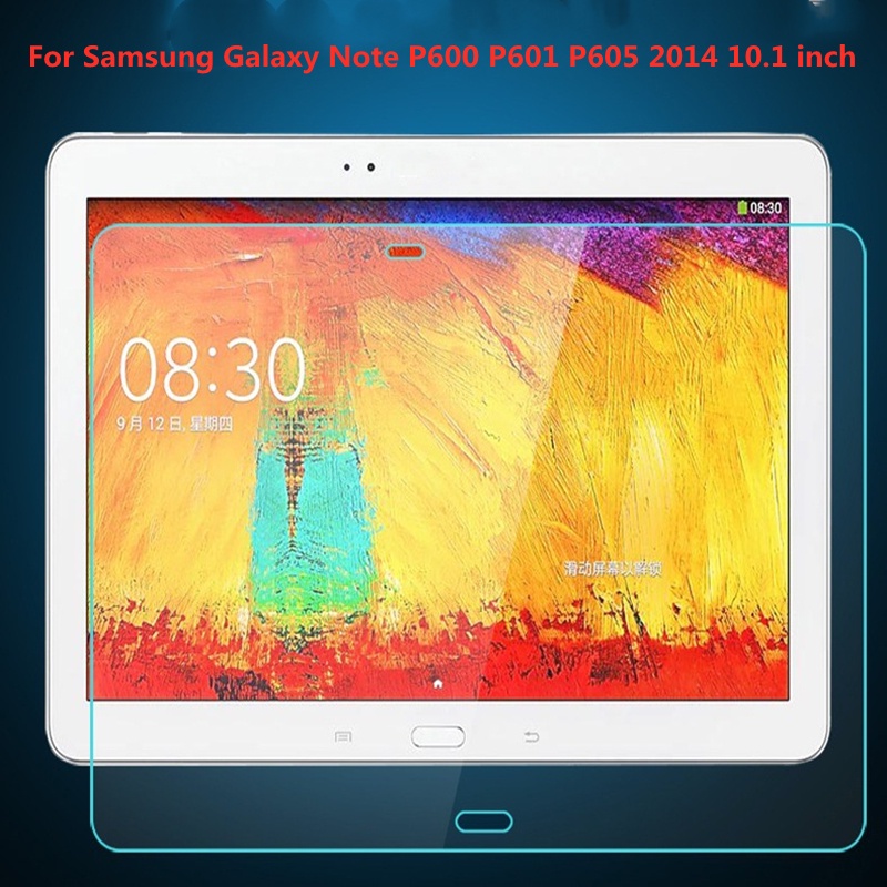 ฟิล์มกระจกนิรภัยกันรอยหน้าจอแท็บเล็ต HD สําหรับ Samsung Galaxy Note 10.1 2014 SM-P600 SM-P601 SM-P605 P601 P600 P605