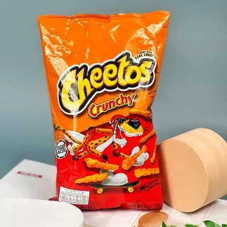 พร้อมส่ง !! Cheetos Crunchy Cheese 226.8 g. ชีโตส ครันชี ชีส เฟลเวอร์ สแนคส์ รสเนยแข็ง 226.8 กรัม USA