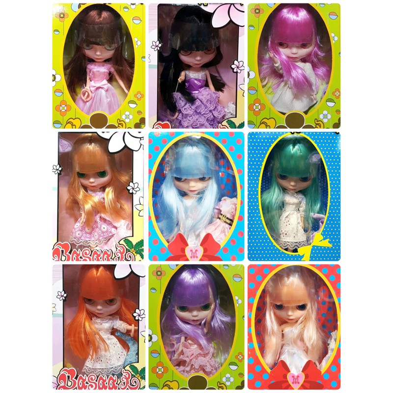 ตุ๊กตา Blythe Reject สูง 12 นิ้ว ขนาดตัว ใหญ่สุด เปลี่ยนสีตาได้