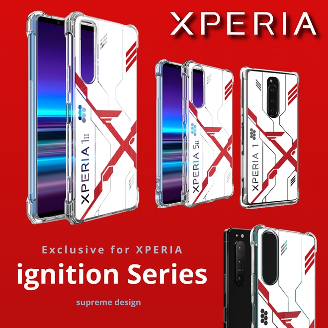 เคส FenixShield ignition 3D TPU สำหรับ SONY Xperia 1 V / 10V / 1 IV / 5 IV / 10 IV / PRO-I / 5 III / 1 III / 10 III / 1 II / 5 II / 10 II / 1 / 5 / XZ2 / XZ1 / XZ Premium